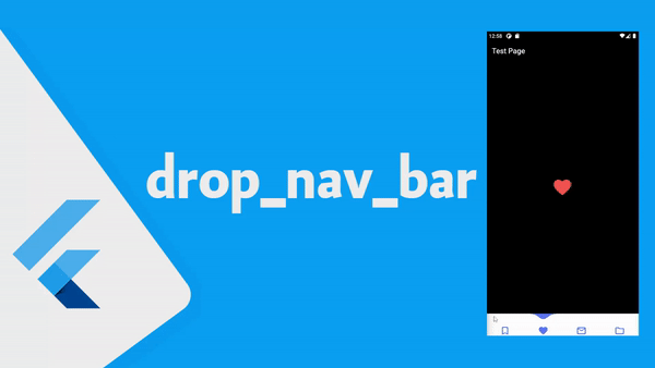 شرح استخدام drop_nav_bar وتحسين شكل التطبيق الخاص بك في flutter