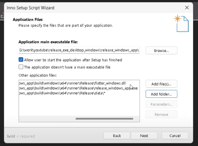 كيفيه تحويل اي تطبيق الي EXE في فلاتر لتثبيته على الويندوز