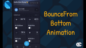 شرح Bounce Animation في Flutter: إنشاء تأثير الظهور من الأسفل باحترافية