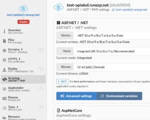 رفع مشروع .NET على MonsterASP
