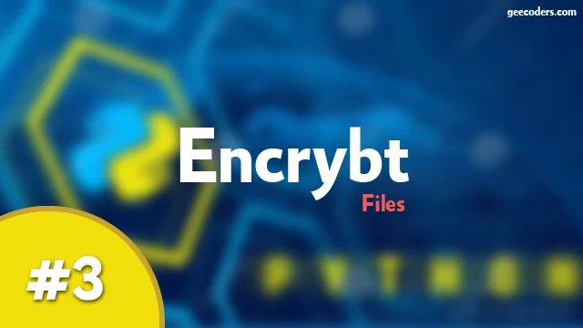 كيفية تشفير وفك تشفير الملفات باستخدام لغة بايثون | encrypt and decrypt files using the Python language
