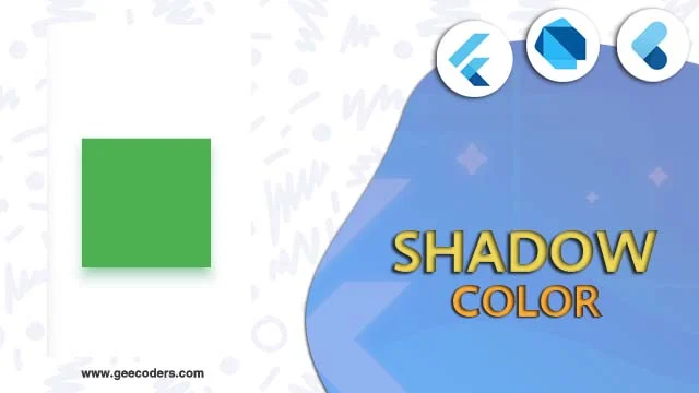 شرح كيفية إضافة ظل حول العناصر في فلاتر | How to add a shadow around items in Flutter
