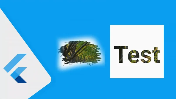 اضافة الصورة فوق النص او فوق صورة اخرى في Flutter