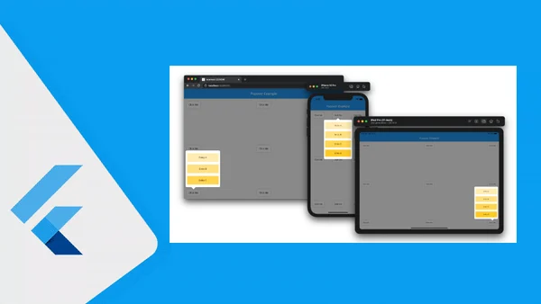 اضافة قائمة منسدلة في تطبيقات Flutter تعمل على جميع المنصات