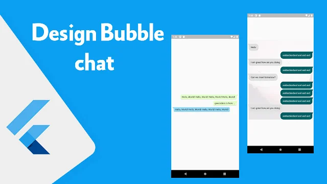تصميم لايقونة الشات مثل تطبيق واتساب في flutter باسهل طريقة